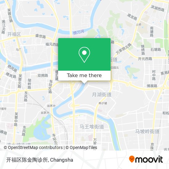 开福区陈金陶诊所 map