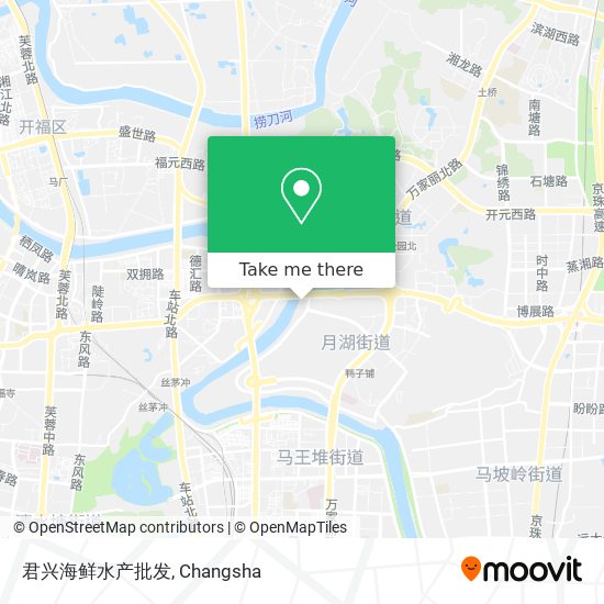 君兴海鲜水产批发 map