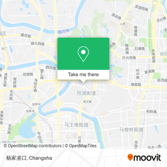 杨家港口 map