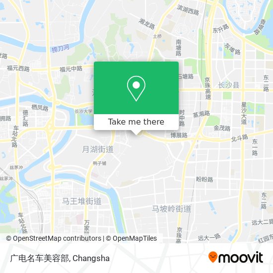 广电名车美容部 map