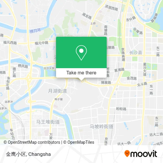 金鹰小区 map