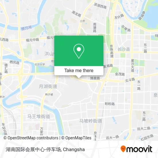 湖南国际会展中心-停车场 map