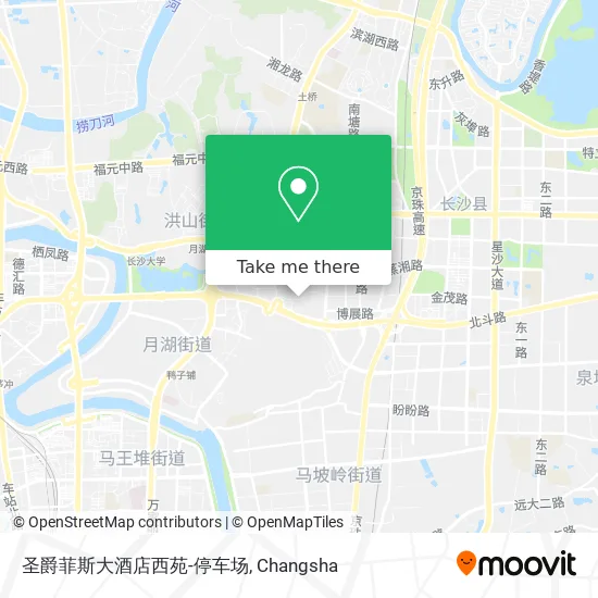 圣爵菲斯大酒店西苑-停车场 map