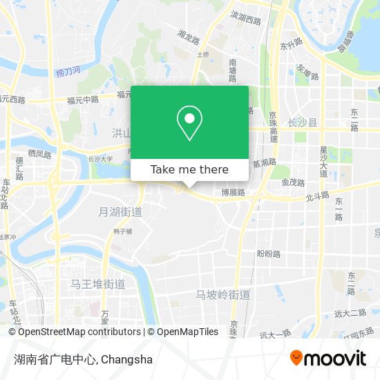 湖南省广电中心 map
