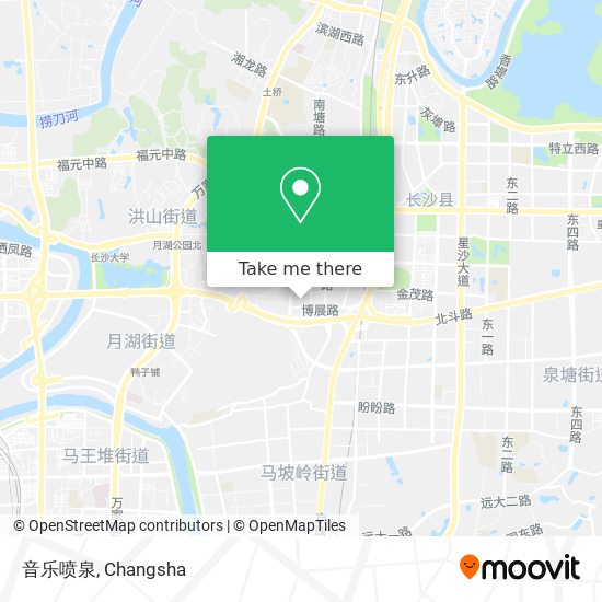 音乐喷泉 map