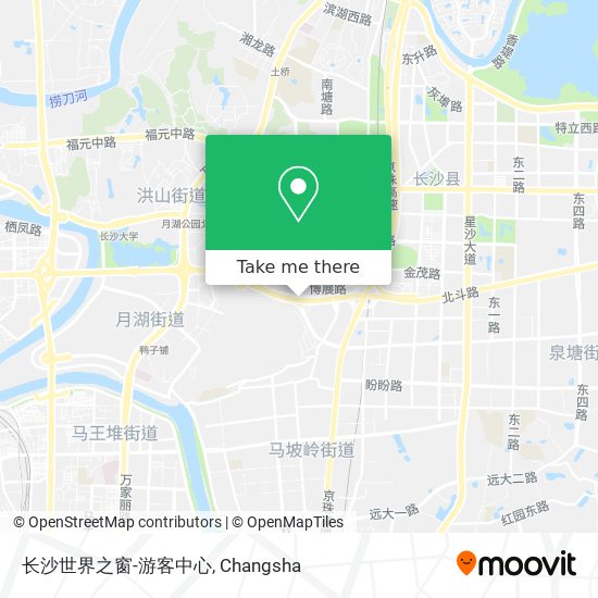 长沙世界之窗-游客中心 map