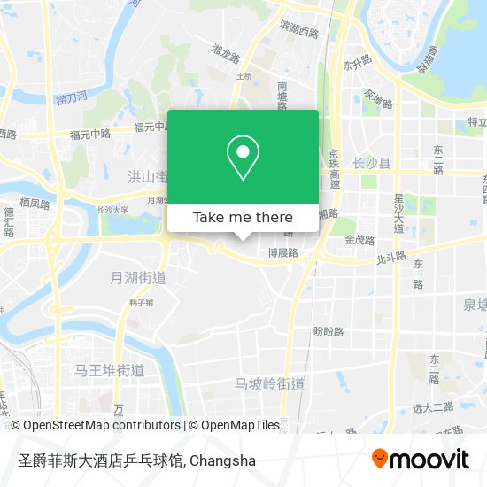 圣爵菲斯大酒店乒乓球馆 map