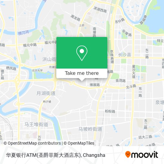 华夏银行ATM(圣爵菲斯大酒店东) map