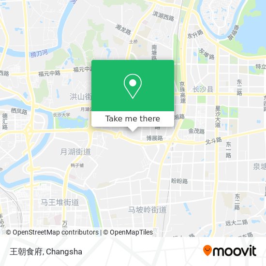 王朝食府 map