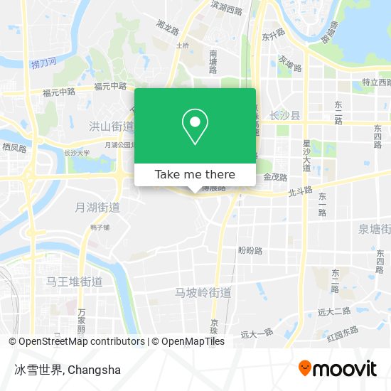 冰雪世界 map