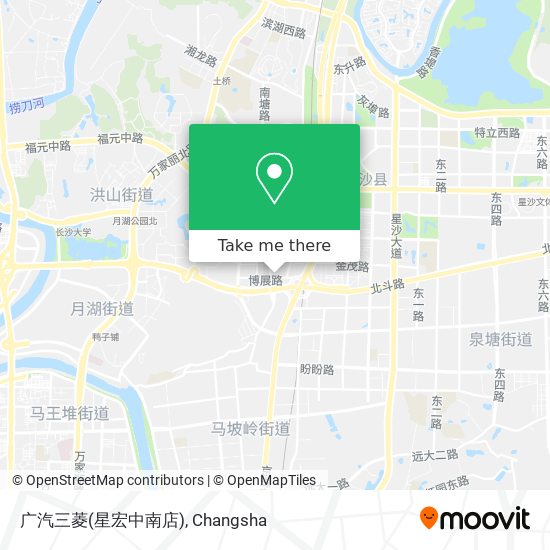 广汽三菱(星宏中南店) map