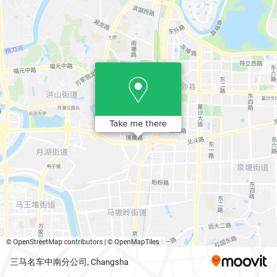 三马名车中南分公司 map