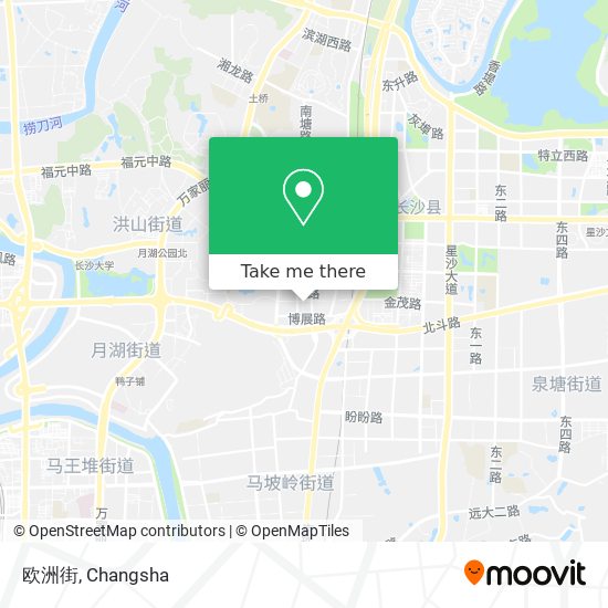欧洲街 map
