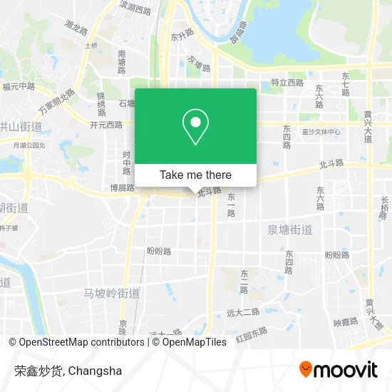 荣鑫炒货 map