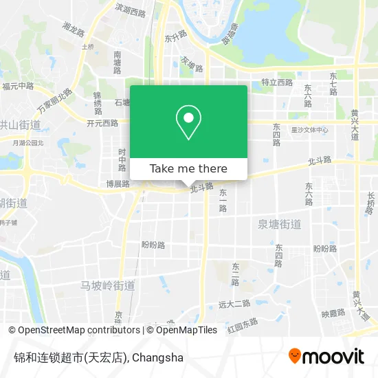 锦和连锁超市(天宏店) map