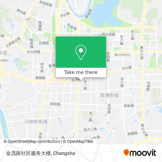 金茂路社区服务大楼 map
