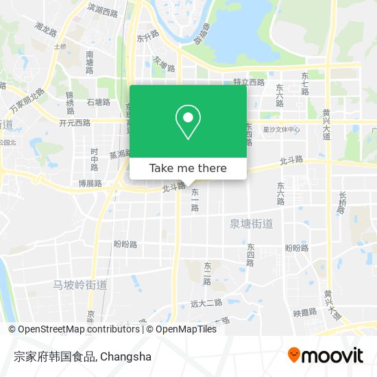 宗家府韩国食品 map