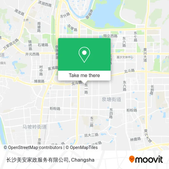长沙美安家政服务有限公司 map