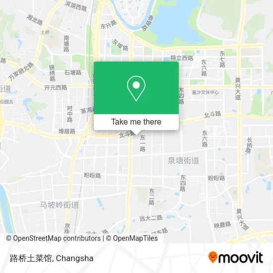 路桥土菜馆 map