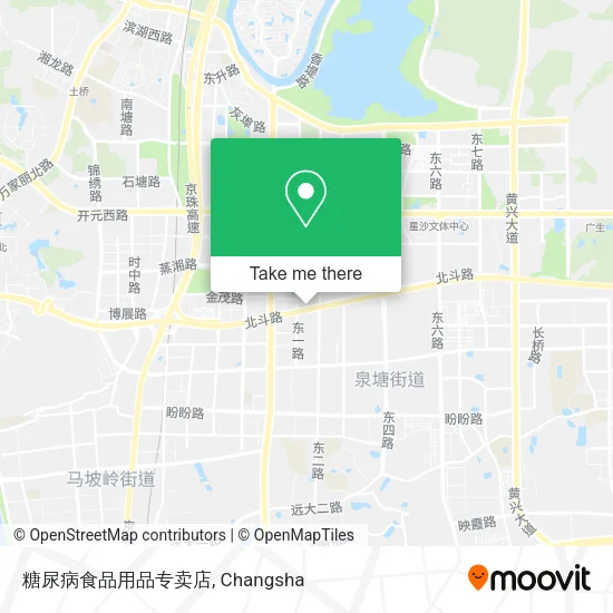 糖尿病食品用品专卖店 map