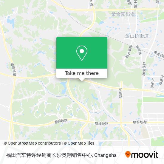 福田汽车特许经销商长沙奥翔销售中心 map