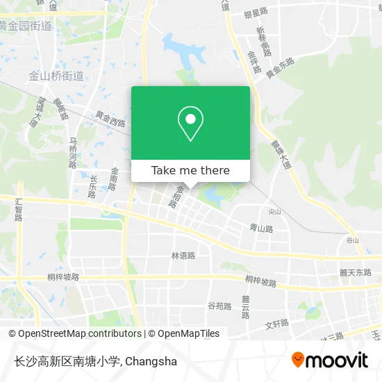 长沙高新区南塘小学 map
