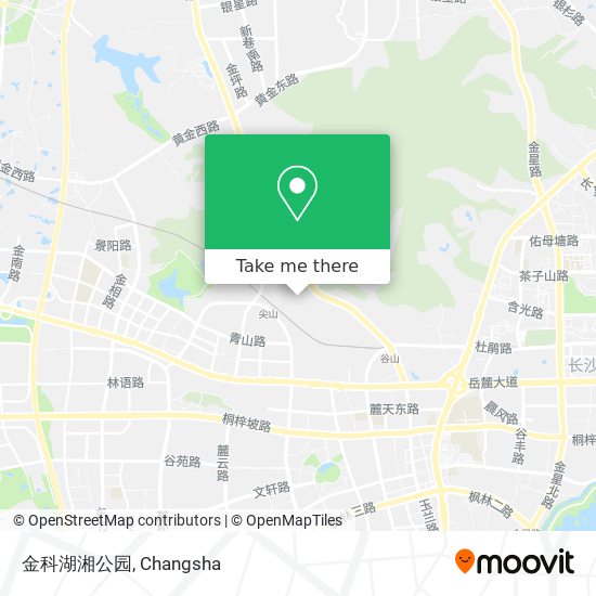 金科湖湘公园 map