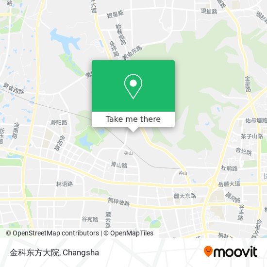 金科东方大院 map