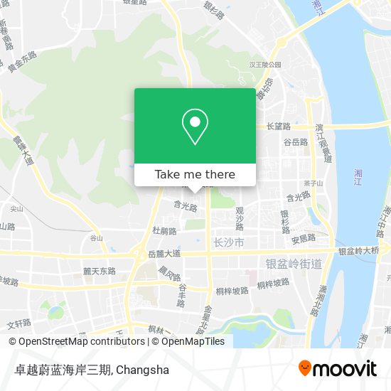 卓越蔚蓝海岸三期 map