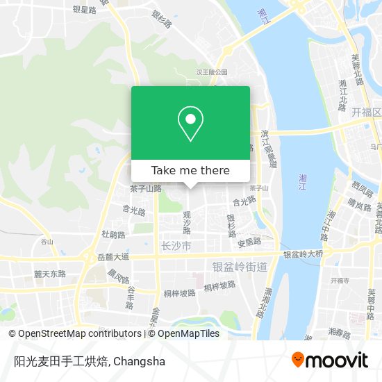 阳光麦田手工烘焙 map