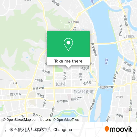 汇米巴便利店旭辉藏郡店 map