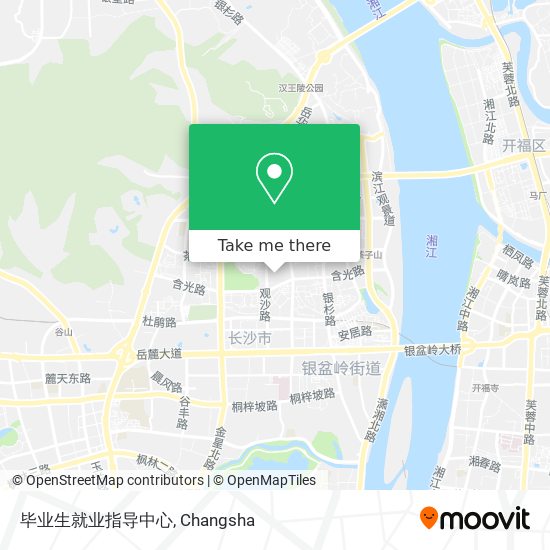 毕业生就业指导中心 map