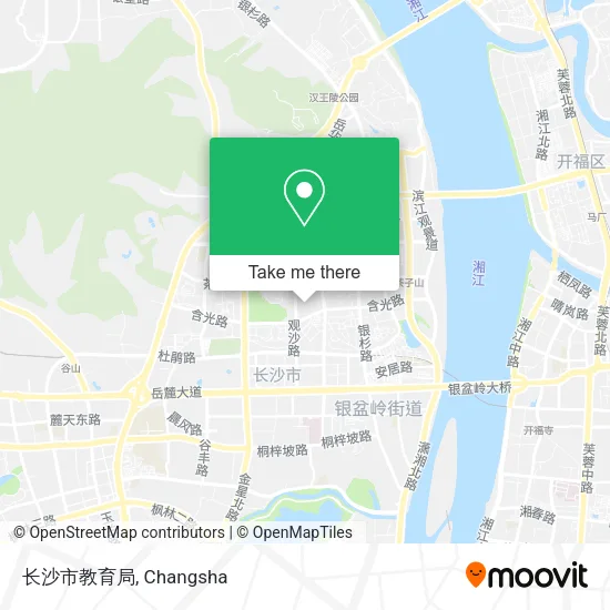 长沙市教育局 map