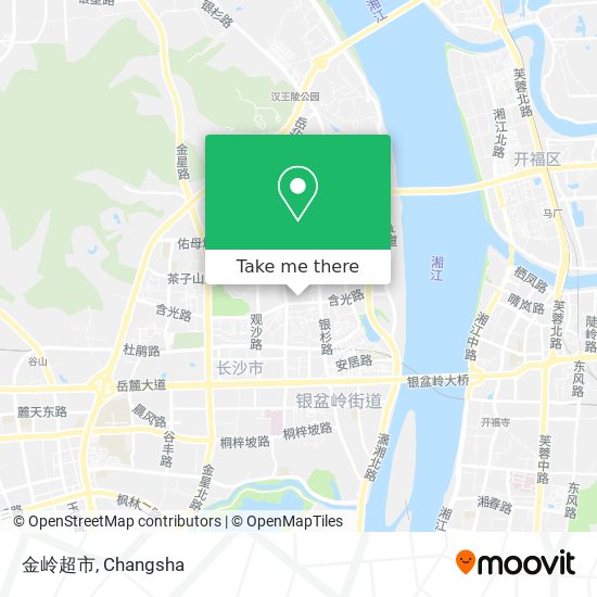 金岭超市 map