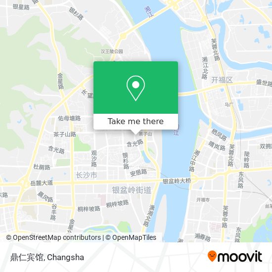 鼎仁宾馆 map