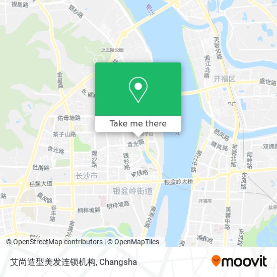 艾尚造型美发连锁机构 map