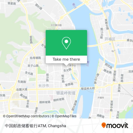中国邮政储蓄银行ATM map