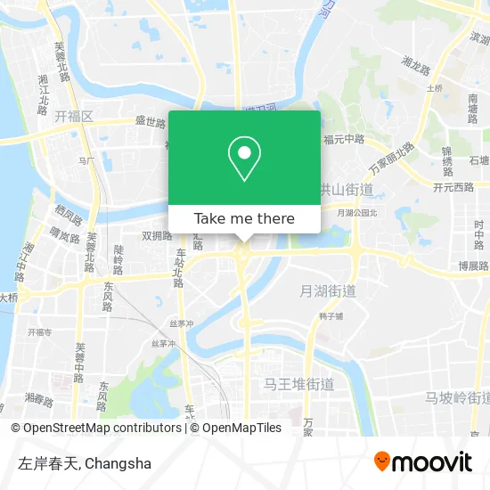 左岸春天 map