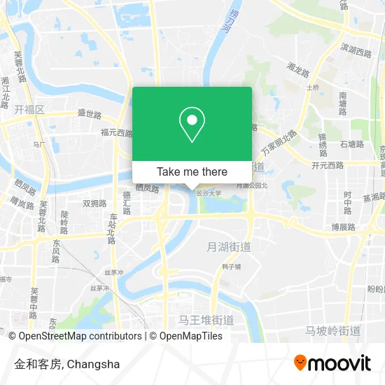 金和客房 map