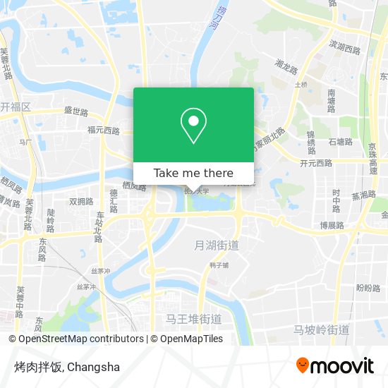 烤肉拌饭 map