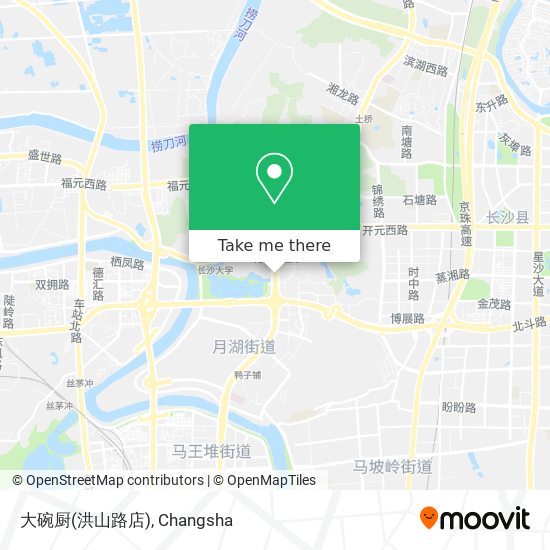 大碗厨(洪山路店) map