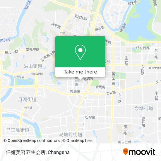 仟娅美容养生会所 map