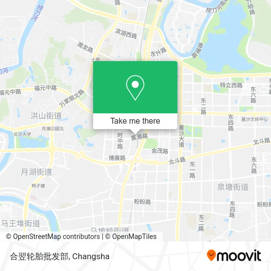 合翌轮胎批发部 map