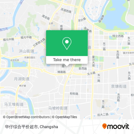 华仔综合平价超市 map