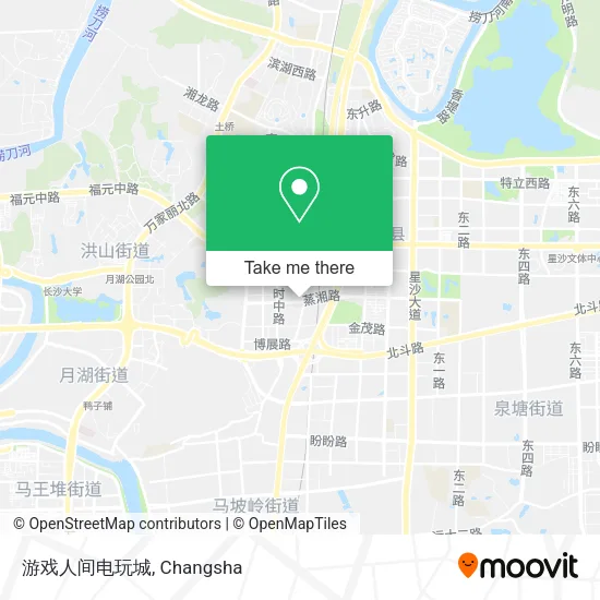 游戏人间电玩城 map