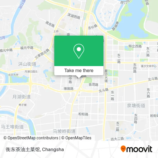 衡东茶油土菜馆 map