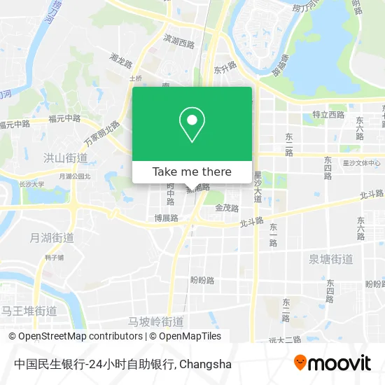 中国民生银行-24小时自助银行 map