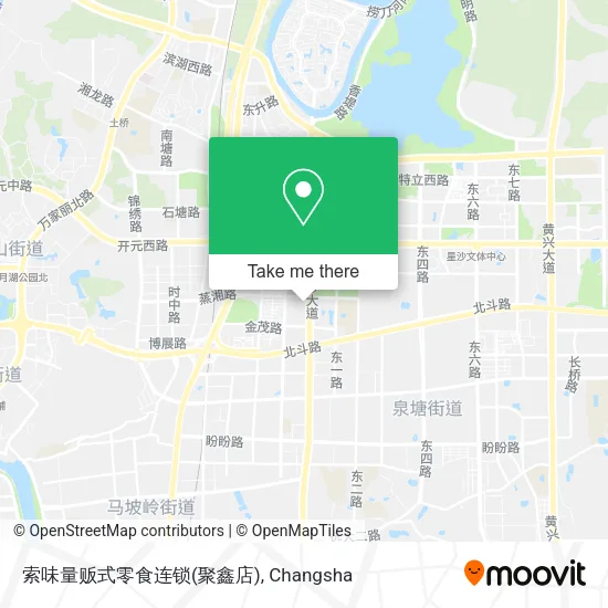 索味量贩式零食连锁(聚鑫店) map