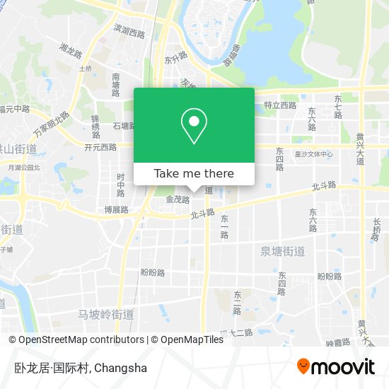卧龙居·国际村 map