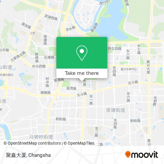 聚鑫大厦 map